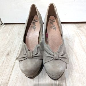 Seychelles suede platform heels